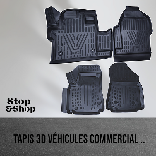 tapis 3d silcone voiture commercial