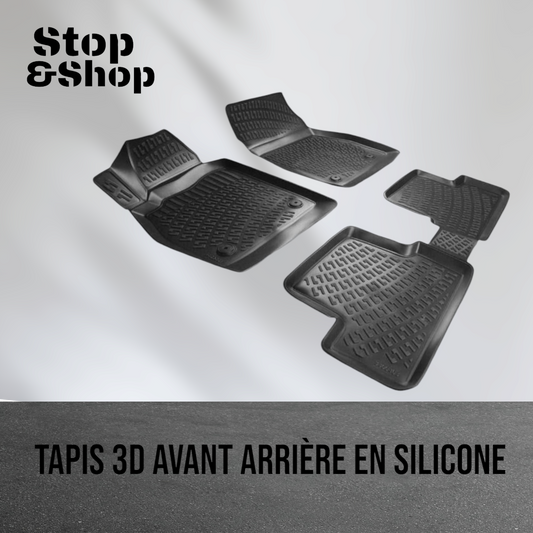 tapis 3D silicone avant arriere