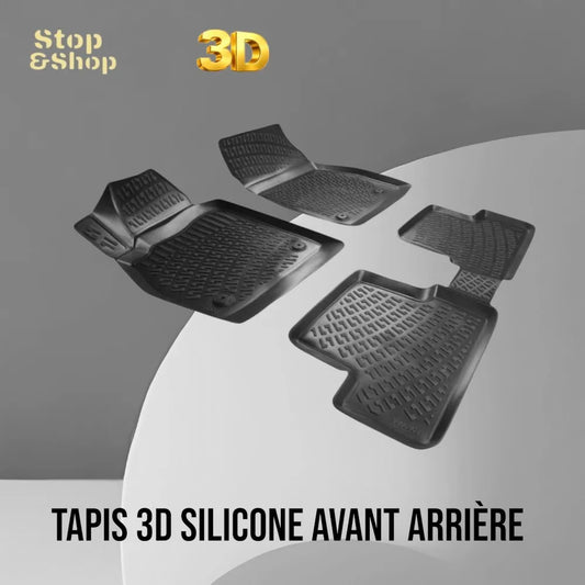 tapis 3D silicone avant arriere
