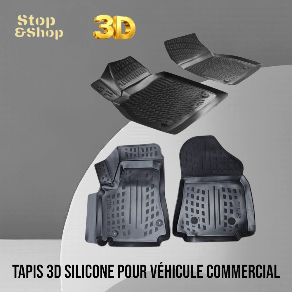 tapis 3d silcone voiture commercial
