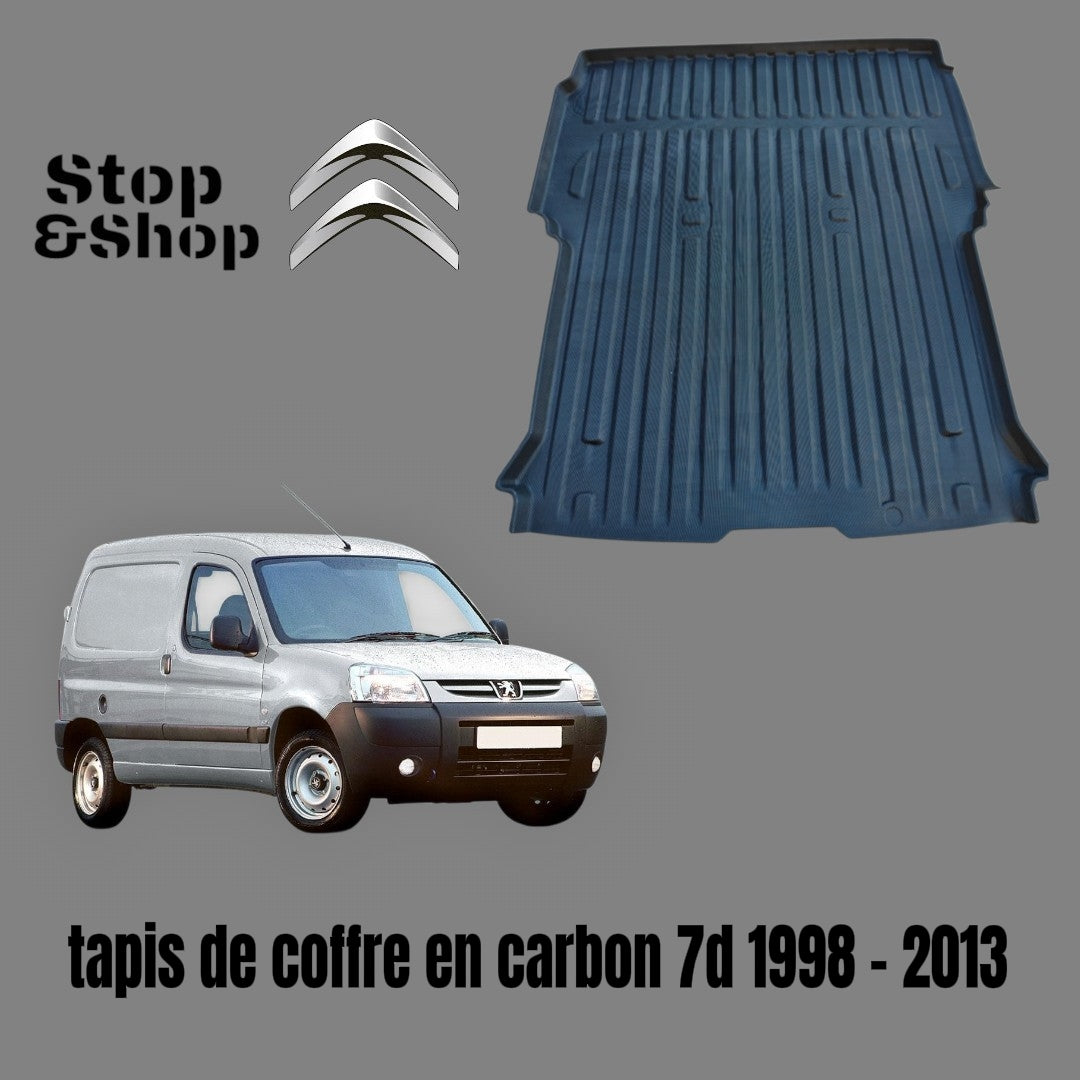 Tapis coffre arriere voiture commercial matière Tpe qualité 1er