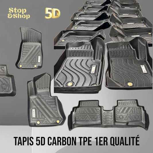 tapis TPE full carbon 5d